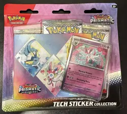 Pokemon TCG S&V Prismatic Evolutions Tech Sticker Collection L Sylveon - Image 1