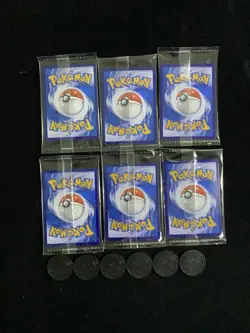2025 Pokemon TCG S-Chinese Pikachu Snorlax Ball Holo Coin Sealed Lot*12 AT88 - Image 2