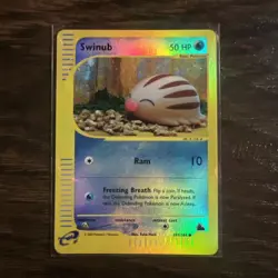 Swinub 107/144 Skyridge Reverse Holo Rare Pokemon Mint Condition - Image 1