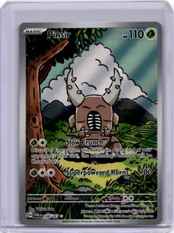 Pokemon Pinsir Illustration Rare SV06: Twilight Masquerade 168/167 NM - Image 1