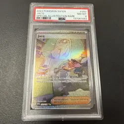 Jacq 250/198 SV01: Scarlet & Violet Base Set Holo PSA 8 Graded Pokemon Trainer - Image 1