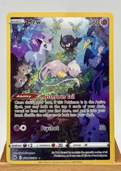 2023 Pokemon Sword & Shield Crown Zenith Galarian Gallery Mew #GG10/GG70 - Image 1