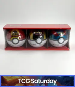 2026 POKEMON TCG 3-PACK POKE BALL TINS 9 PACKS SEALED - Image 1