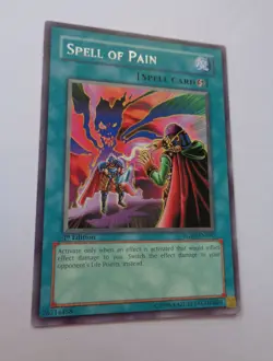 Spell of Pain RGBT-EN090 (Rare, 1st Edition, Lightly Played / LP) Yugioh - Image 1