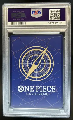 2026 One Piece Dracule Mihawk Secret Rare Manga Art #OP14-119 PSA 10 GEM MINT - Image 2