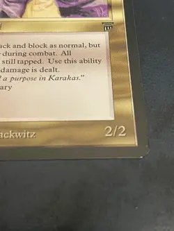 Angus Mackenzie Legends Magic: The Gathering Card LP - Image 5
