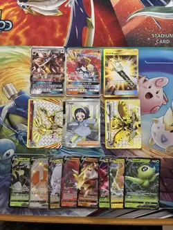 Pokemon Card Lot Full Art Alt Art Fire Field Blower Ho Oh Celebi - Image 1