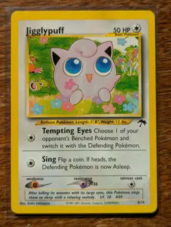 Pokemon TCG Jigglypuff Southern Islands Regular Card 08/18 LP - Image 1