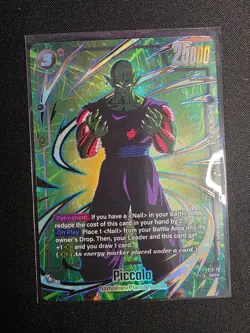 GOLD Dragon Ball Super Card Game Fusion World Piccolo FS12-13 Foil Gold - Bandai - Image 1