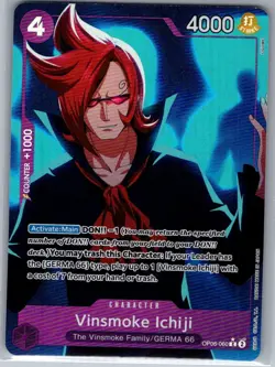 Vinsmoke Ichiji (Alt Full Art) OP06-060 English PRB01 - One Piece Card - NM - Image 1