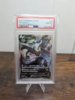 Pokemon Lugia v Alt Art TCG Silver Tempest SWSH Ultra Rare Card 186/195 PSA 10 - Image 1