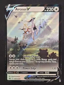 Arceus V SWSH204 SWSH: Sword & Shield Promo Cards Holo NM - Image 1