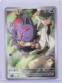 SV: Scarlet & Violet Promo Cards #189 N's Zorua - Image 1
