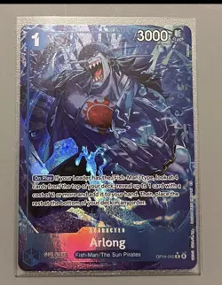 Arlong (Alt Art) OP14-042 R The Azure Sea's Seven - ONE PIECE Card Game English - Image 1