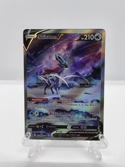 Pokemon TCG Suicune V GG38/GG70 2023 Crown Zenith Ultra Rare Card - Image 1