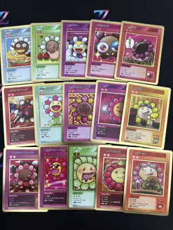 Murakami Flowers TCG Japanese SP- / C 108 Flowers Revised Cards Lots(15) #2 - Image 1