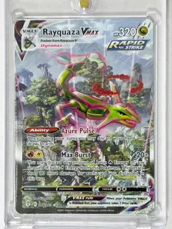 Rayquaza VMAX Full Art Evolving Skies 218/203 Pokemon Card 2021 Very Mint - Image 2