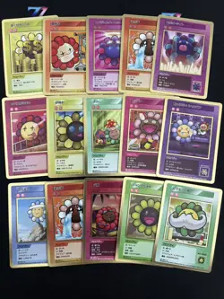 Murakami Flowers TCG Japanese SP- / C 108 Flowers Revised Cards Lots(15) #1 - Image 1