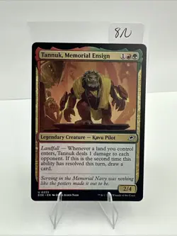 x1 Tannuk, Memorial Ensign EOE Edge of Eternities MTG 233 M/NM 1x - Image 3