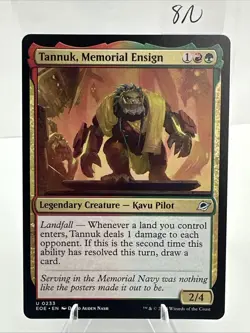 x1 Tannuk, Memorial Ensign EOE Edge of Eternities MTG 233 M/NM 1x - Image 4