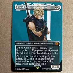 Cloud, Midgar Mercenary (Borderless) Final Fantasy Regular - Image 1