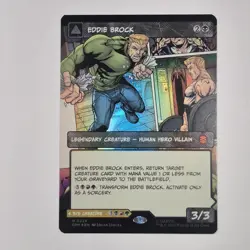 MTG - Eddie Brock (0224) (Borderless) - Marvel's Spider-Man (SPM) - Image 1