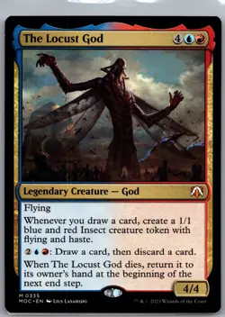 The Locust God M Commander: March of the Machine 335 NM Normal - Image 1