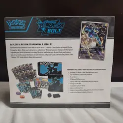 Pokemon Scarlet & Violet Black Bolt Elite Trainer Box Collectors Edition 2025 - Image 2