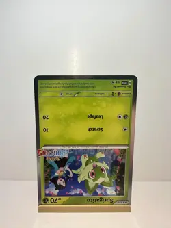 Sprigatito 191 Holo Promo Scarlet & Violet Promo Pokemon Near Mint - Image 2