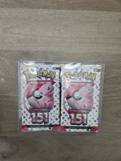 Pokemon 151 Booster Pack Lot – 36x Sealed Booster Packs Includes Display Case - Image 2