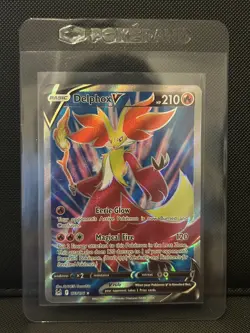 Delphox V 173/196 Pokemon Lost Origin 2022 Ultra Rare NM - Image 1