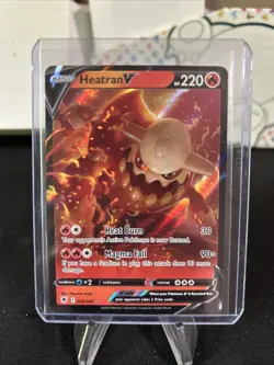 Heatran V - 025/189 - Ultra Rare Pokemon Astral Radiance - Pack Fresh New - Image 1