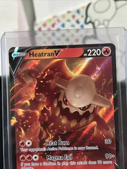 Heatran V - 025/189 - Ultra Rare Pokemon Astral Radiance - Pack Fresh New - Image 3