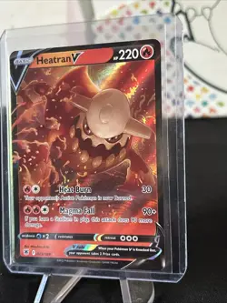 Heatran V - 025/189 - Ultra Rare Pokemon Astral Radiance - Pack Fresh New - Image 4