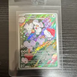 Pokemon Maushold 226/193 Sv02: Paldea Evolved Illustration Rare Full Art Holo - Image 1