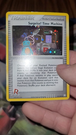 Pokemon TCG - Surprise! Time Machine 91/109 Team Rocket Returns Holo Stamped - Image 2