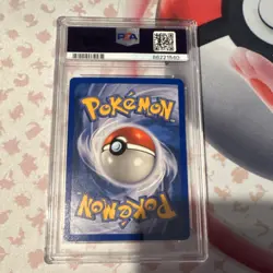 Pokemon Professor Elm Best of Promo Reverse Holo 003/009 2003 PSA 8 - Image 2
