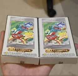 Lot of 4 Pokemon 30th Anniversary Celebration Sealed Chinese Promo Sets Mint New - Image 4