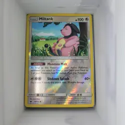 Miltank 78/111 Uncommon Crimson Invasion Pokemon Reverse Holo Near Mint - Image 1