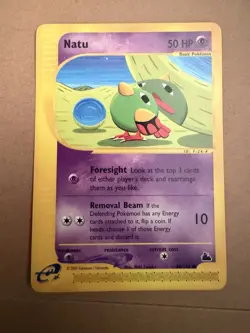Pokemon Natu 80/144 Skyridge Regular Common MP - Image 1