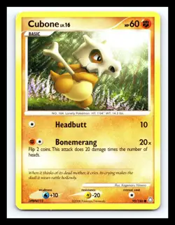 💥 CUBONE - # 90/146 Legends Awakened - Pokemon TCG - 2008 - Image 1