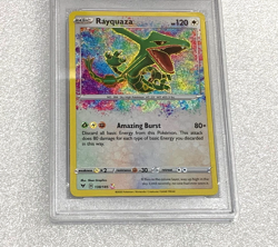2020 Pokemon SWSH Vivid Voltage 138/185 Rayquaza PSA 9 - Image 3