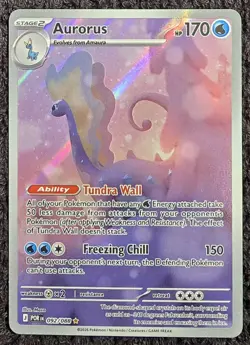 Aurorus 092/088 Illustration Rare Perfect Order Pokemon Pack Fresh Near Mint NM - Image 2