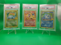 Pokemon Celebrations Base Set (3) Psa 10 Charizard, Venasaur, Blastoise Classic - Image 1