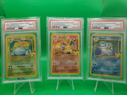 Pokemon Celebrations Base Set (3) Psa 10 Charizard, Venasaur, Blastoise Classic - Image 2