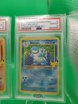 Pokemon Celebrations Base Set (3) Psa 10 Charizard, Venasaur, Blastoise Classic - Image 5