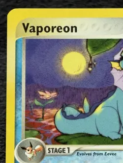 Vaporeon 25/100 - Non Holo Rare - Vintage Pokemon TCG: EX Sandstorm - LP - Image 2