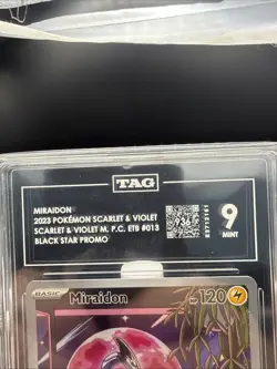 Pokemon TCG Miraidon SVP Black Star Promos SVP013 Holo Promo Promo - Image 3