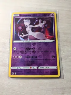 Mewtwo 059/159 Reverse Holo Rare Crown Zenith NM Pokemon TCG - Image 1