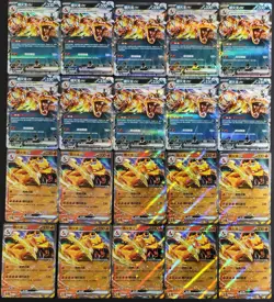All Charizard RR ex Pokemon TCG S-Chinese 075/129 006/151 Holo Lot*20 NE40 - Image 1